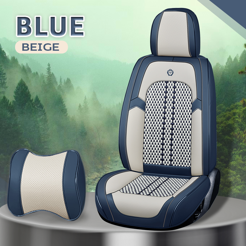 Full Set Universal Breathable Waterproof Leather Seat Covers for Cars & SUVs | AngelToShop™