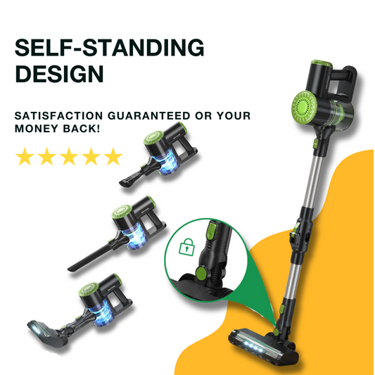 PRETTYCARE Cordless Vacuum Cleaner – Lightweight, Powerful, and Versatile | AngelToShop™