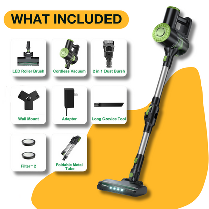 PRETTYCARE Cordless Vacuum Cleaner – Lightweight, Powerful, and Versatile | AngelToShop™