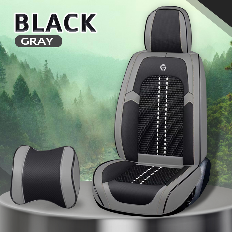Full Set Universal Breathable Waterproof Leather Seat Covers for Cars & SUVs | AngelToShop™